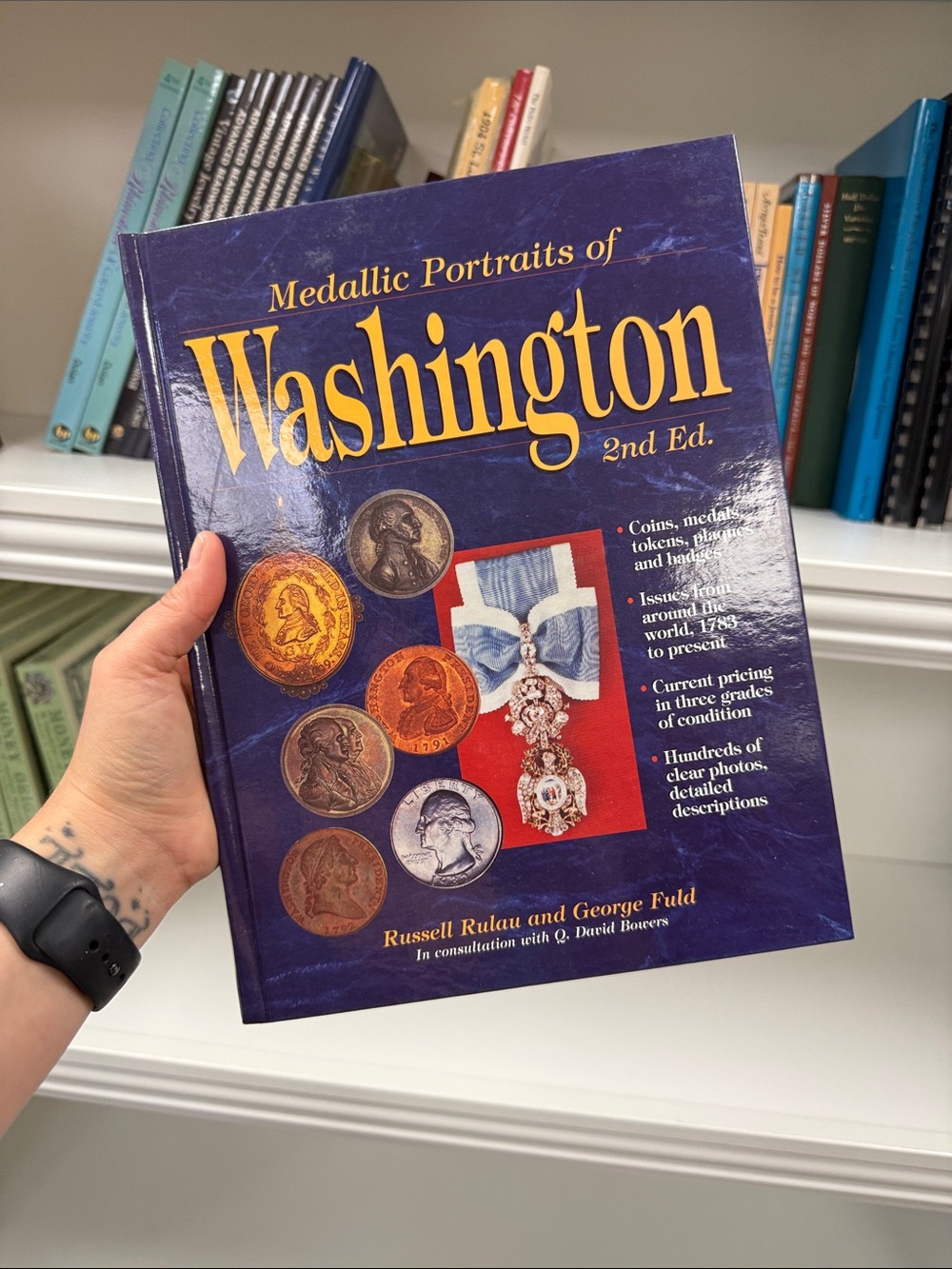 Medallic Portraits of Washington 2nd Ed. - Hardback